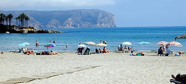 click here for more about Javea Arenal Beach