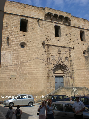 Javea old town church