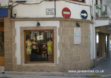 Pepita Devesa Lingerie & Swimwear shop in Javea