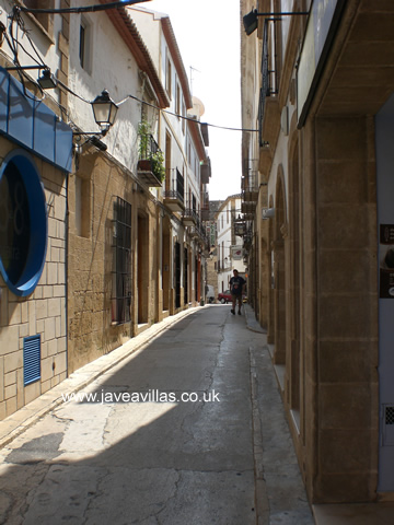 javea old town street